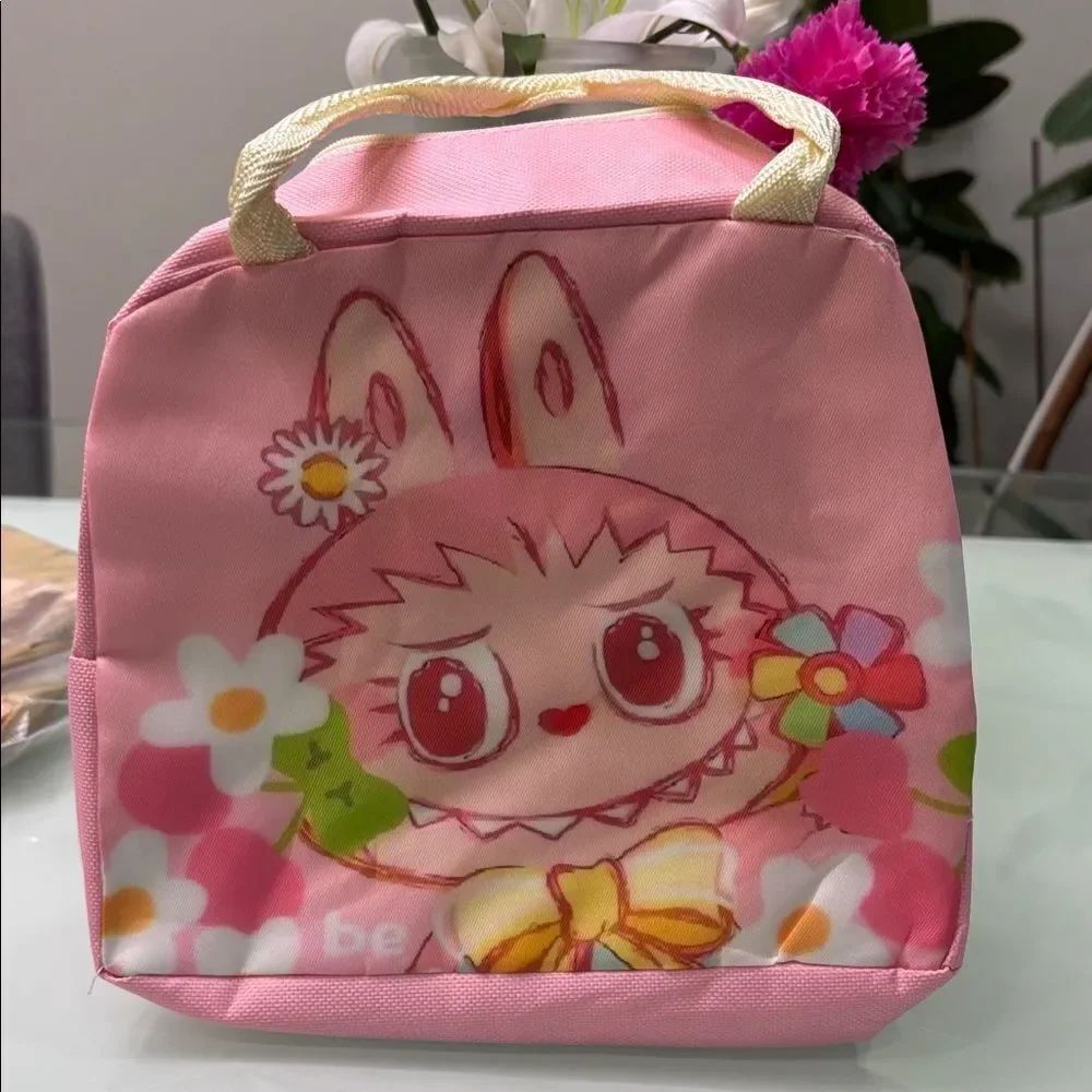 New Cute Cartoon Character Tote Bag with zipper